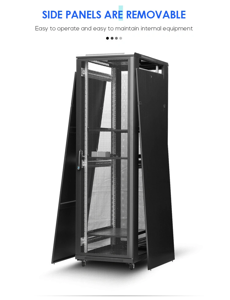 36u Network Cabinet Server Rack Glass Door Mesh Door 600X600mm