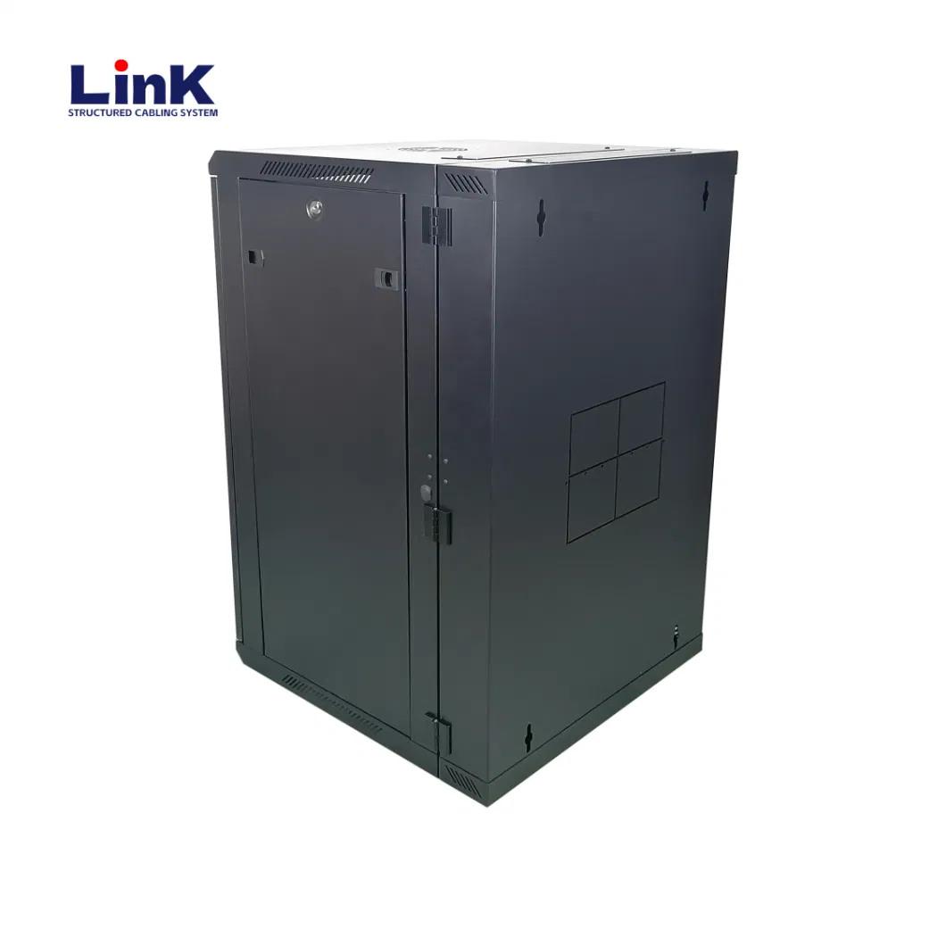 18u Wall Mountable Server Rack Cabinet or Secure Storage of Communication Equipment